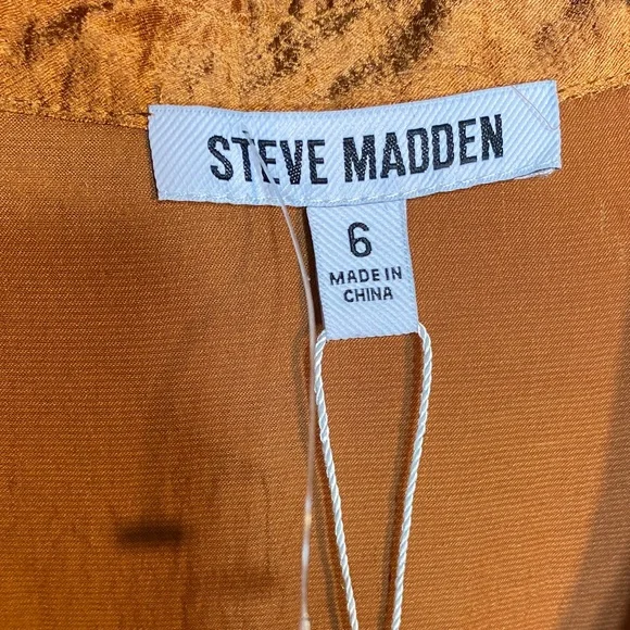 Steve Madden Copper Midi Dress - Picture 2 of 6